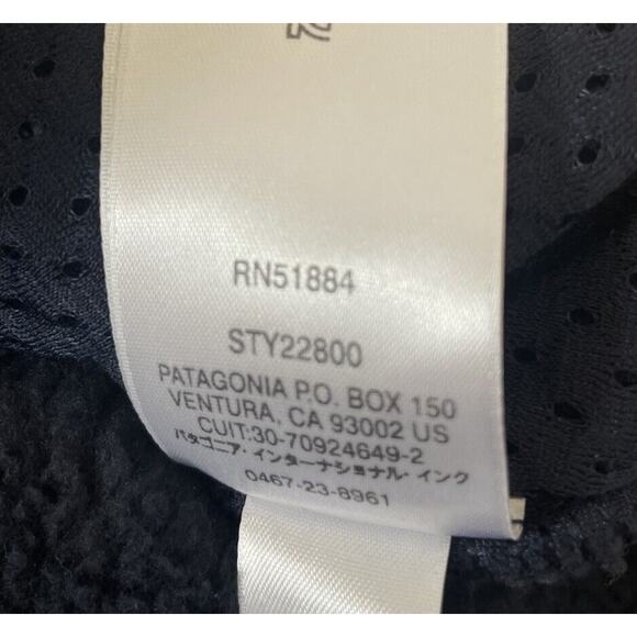 Patagonia Mens Size XXL Retro Pile Fleece Jacket Full Zip Navy Blue Style 22800 - Picture 5 of 6